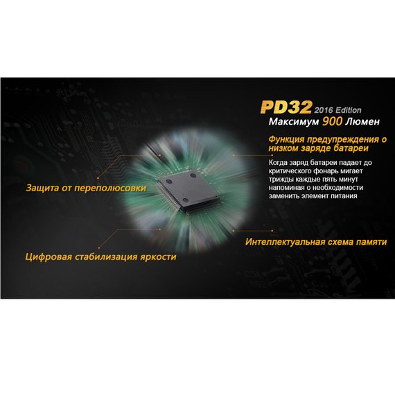 Ліхтар ручний Fenix PD32 2016 (PD322016), зображення 14