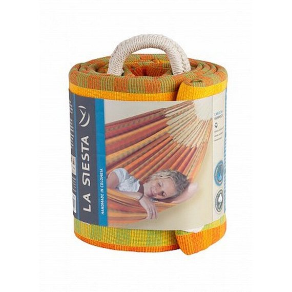 Двухместный гамак La Siesta Carolina citrus CAH16-5, Цвет: Оранжевый, изображение 4