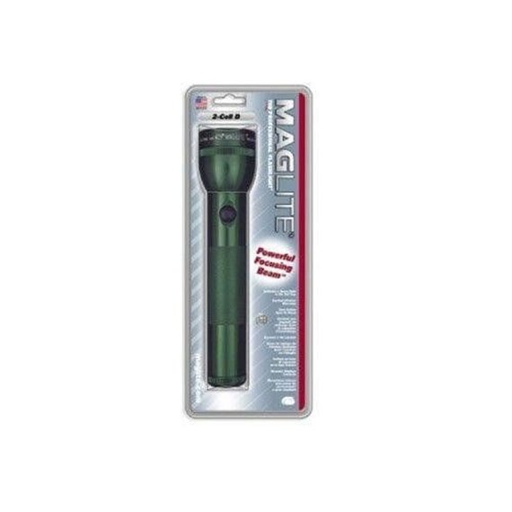 Фонарь Maglite 2D (темно-зеленый) в блистере (S2D396R), изображение 2