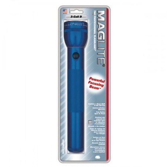 Фонарь ручной Maglite 3D (темно-синий) в блистере (S3DFD6R), изображение 2