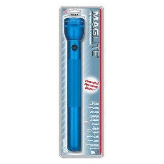 Фонарь Maglite 4D (голубой) в блистере (S4D116R), изображение 2