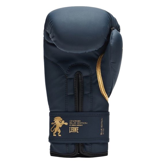 Боксерские перчатки Leone Mono Blue 14 ун. (2734_500118), Вес: 14 унций, изображение 2