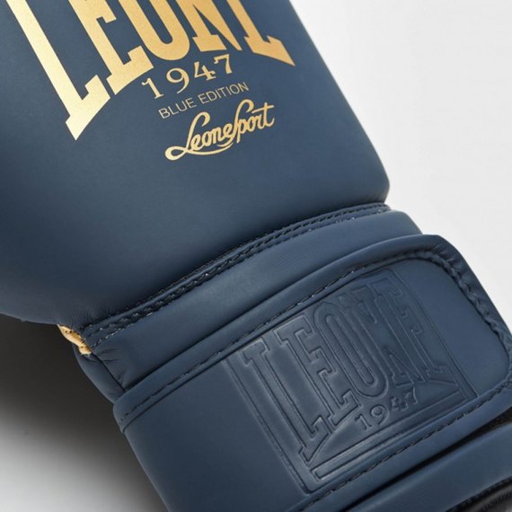 Боксерские перчатки Leone Mono Blue 14 ун. (2734_500118), Вес: 14 унций, изображение 6