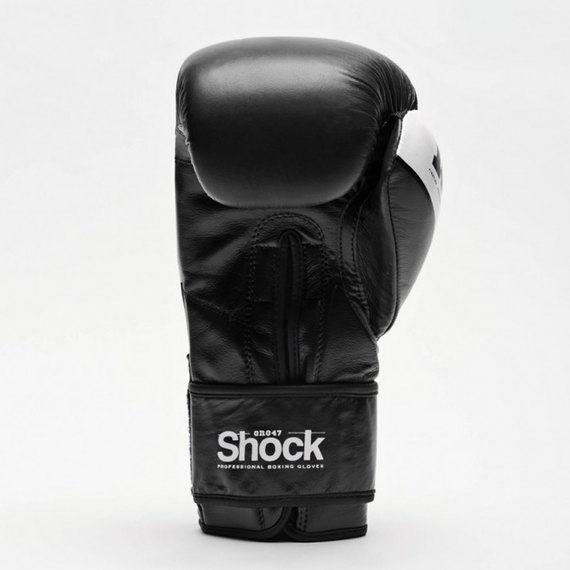 Боксерские перчатки Leone Shock Black 16 ун. (2848_500052), изображение 3