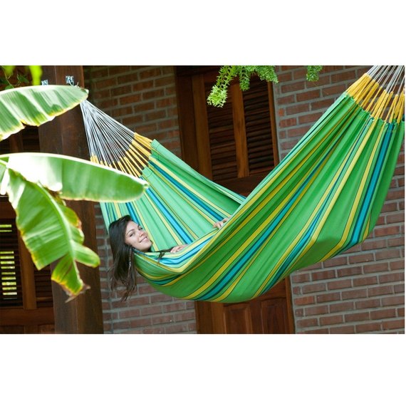 Двухместный гамак La Siesta Currambera kiwi CUH16-4, Цвет: Зелёный, изображение 2
