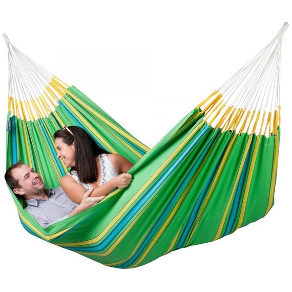 Двухместный гамак La Siesta Currambera kiwi CUH16-4, Цвет: Зелёный, изображение 4