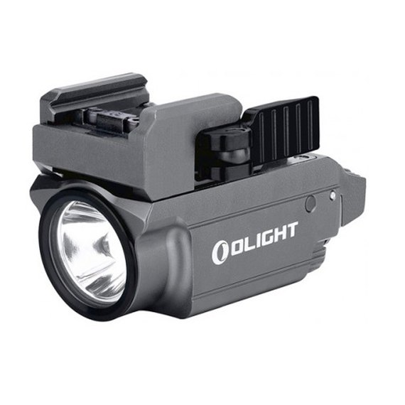 Фонарь Olight Baldr Mini-Grey с ЛЦУ, зеленого цвета, limited edition серый