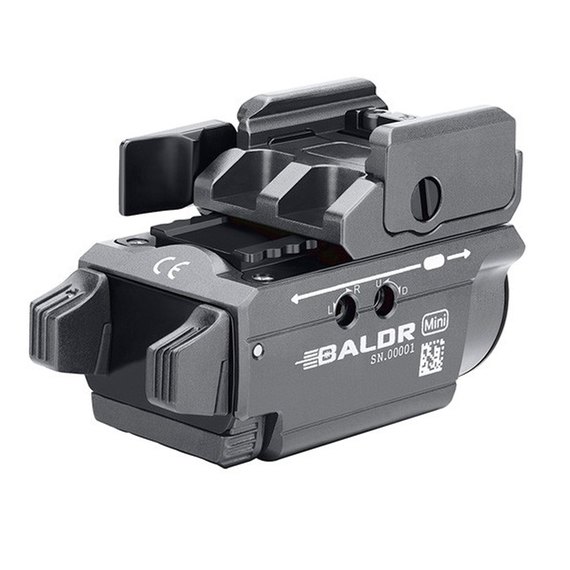 Фонарь Olight Baldr Mini-Grey с ЛЦУ, зеленого цвета, limited edition серый, изображение 2