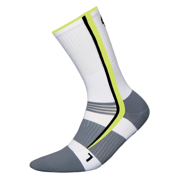 Носки InMove BIKE DEODORANT SILVER bds.white/green.38–40