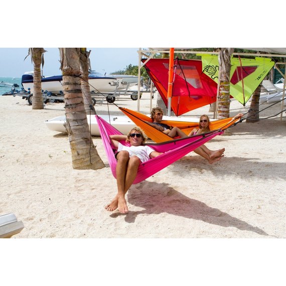 Одноместный туристический гамак La Siesta Colibri fuchsia CLH15-7, Цвет: Розовый, изображение 4
