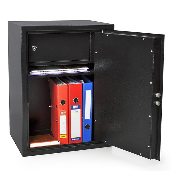 Офисный сейф Ferocon ЕС-65К.Т1.П1.9005, изображение 2