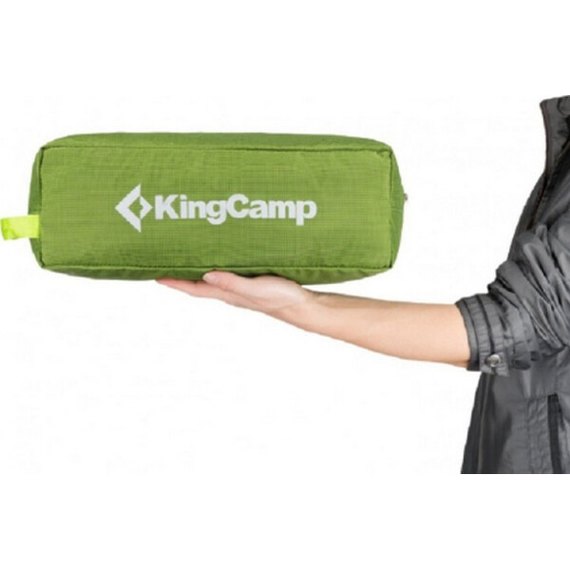 Розкладачка KingCamp Ultralight Camping Cot green KC3986, зображення 5