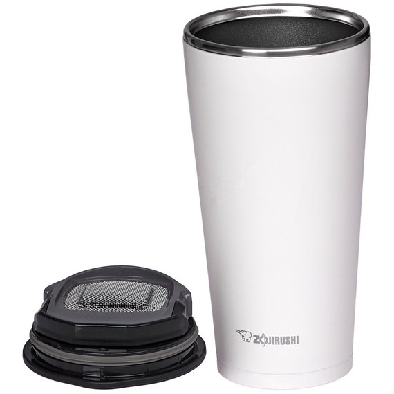 Термостакан Zojirushi с ситечком 0.45 л белый SX-FSE45WA, изображение 3