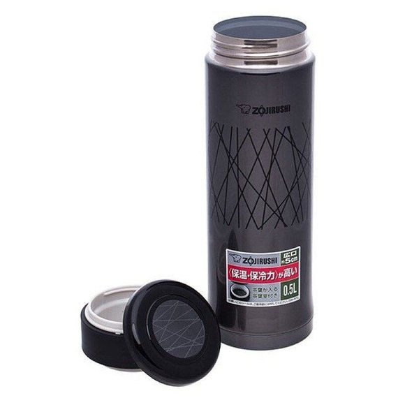 Термокружка Zojirushi 0.5 л чорний SM-AFE50BF, зображення 2
