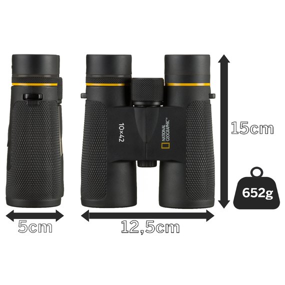 Бинокль National Geographic ALU 10x42 (9076400) 928545, изображение 6