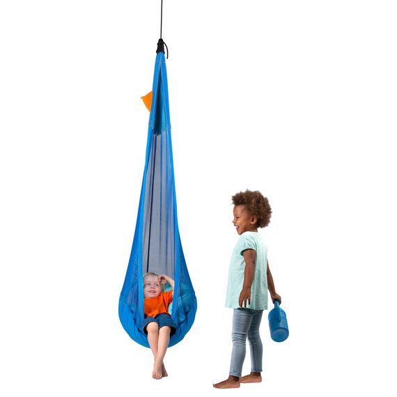 Детский стул-гамак La siesta Joki air moby JAD90-33, Цвет: Синий, изображение 3
