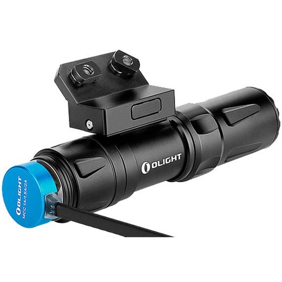 Фонарь Olight Odin mini с креплением на Пикатинни и выносной кнопкой черный, изображение 4