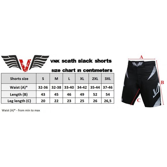 Шорты VNK Scath Black 2XL (2433_60067), Размер: 2XL, изображение 8