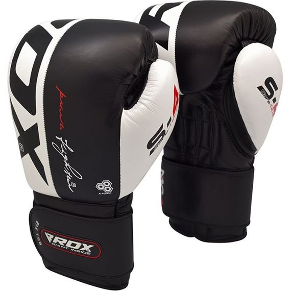 Боксерські рукавички RDX Black Pro, 16 ун. (2854_40286), Вага: 16 унцій, зображення 2