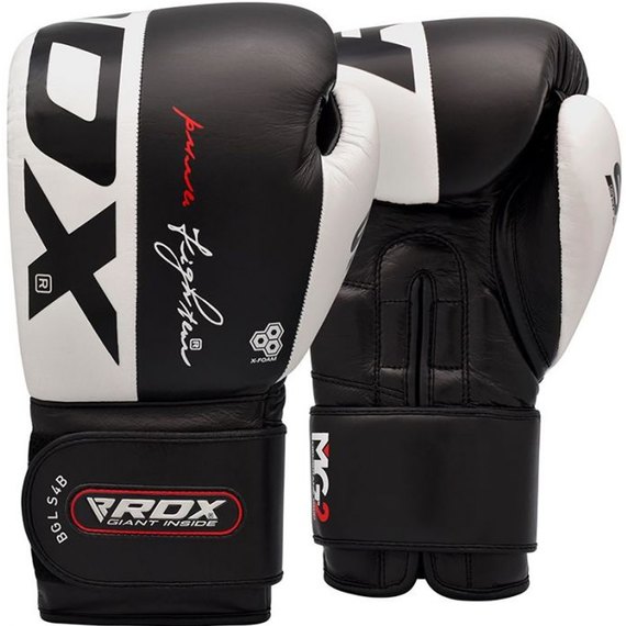 Боксерські рукавички RDX Black Pro, 16 ун. (2854_40286), Вага: 16 унцій