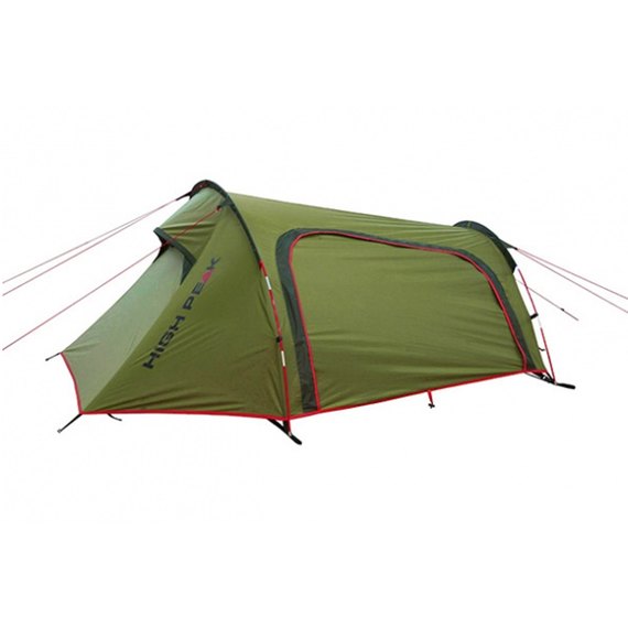 Палатка High Peak Sparrow 2 (Pesto/Red) 925384, Цвет: Зелёный/Красный, изображение 3