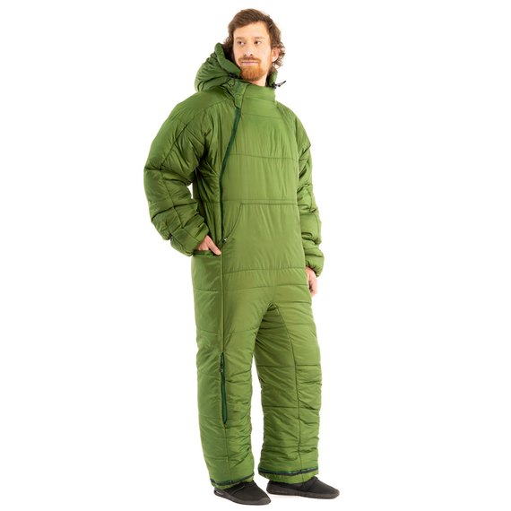 Cпальный мешок-комбинезон Selkbag ORIGINAL, XL, зеленый (SBOR6GPXL), Размер: XL, Цвет : Зелёный, изображение 2
