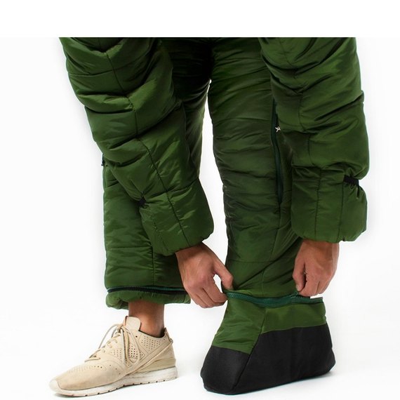 Cпальный мешок-комбинезон Selkbag ORIGINAL, L, зеленый (SBOR6GPL), Размер: L, Цвет : Зелёный, изображение 7
