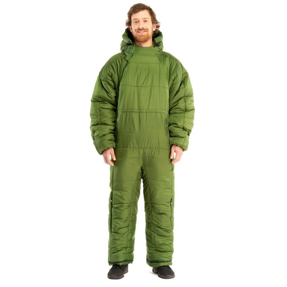 Cпальный мешок-комбинезон Selkbag ORIGINAL, XL, зеленый (SBOR6GPXL), Размер: XL, Цвет : Зелёный