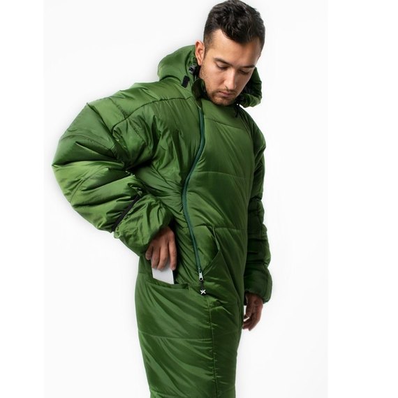 Cпальный мешок-комбинезон Selkbag ORIGINAL, M, зеленый (SBOR6GPM), Размер: М, Цвет : Зелёный, изображение 10