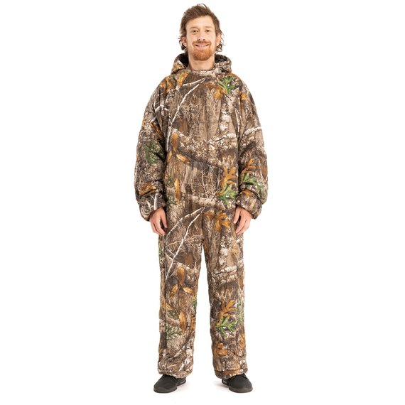 Cпальный мешок-комбинезон Selkbag REALTREE EDGE PURSUIT, XLW, камуфляж (SBPSRTEXLW), Размер: XLW