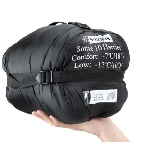 Спальник Snugpak Softie 10 Harrier RH -7 ° c, / - 12, 220х80, 1,75 кг, olive (1568.10.13), Сторона застібки: Права, Колір: Olive, зображення 4