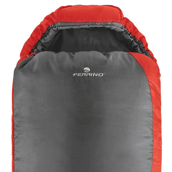 Спальный мешок Ferrino Yukon Pro SQ/+3°C Scarlet Red/Grey (Left) 928107, изображение 2