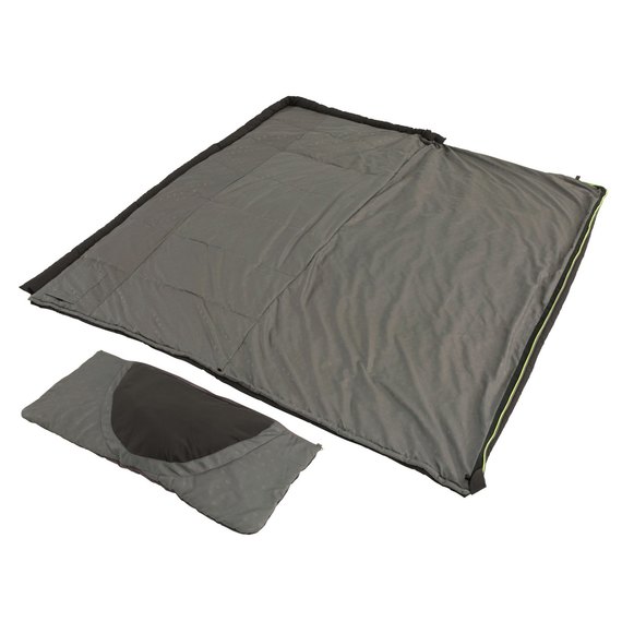 Спальный мешок Outwell Contour Reversible/+2°C Midnight Black (Right) 928322, изображение 5