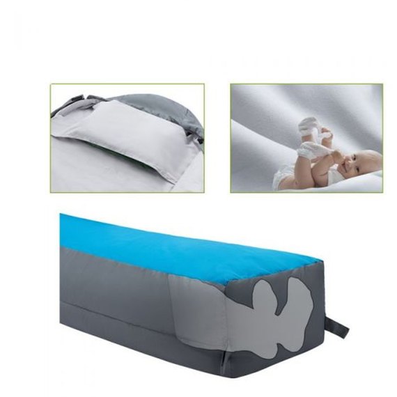 Спальный мешок Atepa Compact 1000 L Sky blue AS2002, Сторона застежки: Левая, Цвет : Sky Blue, изображение 5
