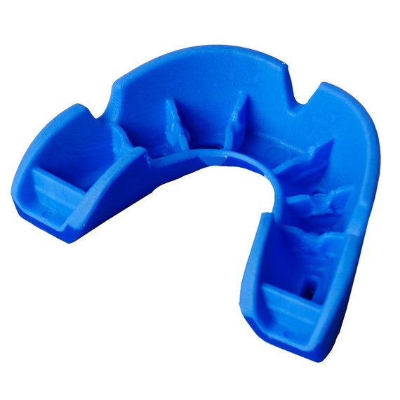 Капа для бокса OPRO Junior Silver Blue/Light Blue (art.002190002), Цвет: Синий, изображение 3