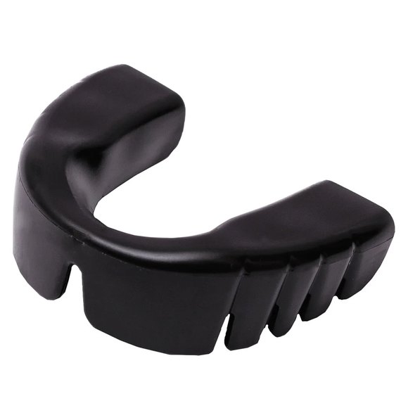 Капа для бокса OPRO Junior Snap-Fit Jet Black (art.002143001), Цвет: Чёрный, изображение 3