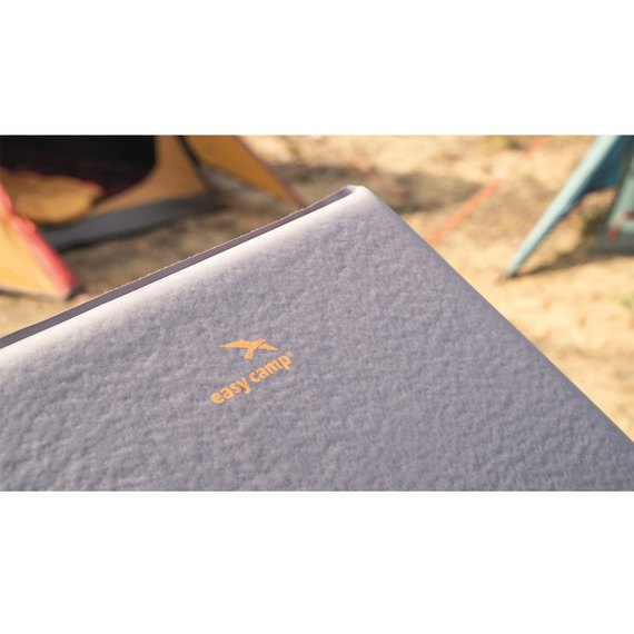 Килимок туристичний Easy Camp Self-inflating Siesta Mat Double 5 cm Grey 928482, зображення 3