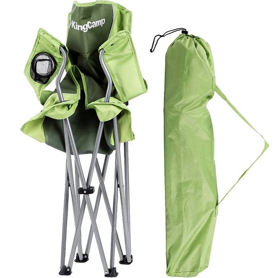 Стул KingCamp Arms Chairin Steel Green KC3818, Цвет : Зелёный, изображение 6