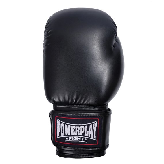 Боксерские перчатки PowerPlay 3004 Черные 12 ун (PP_3004_12oz_Black), Вес: 12 унций, изображение 7