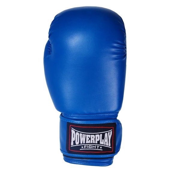 Боксерські рукавички PowerPlay 3004 Сині 10 ун (PP_3004_10oz_Blue), Вага: 10 унцій, зображення 6