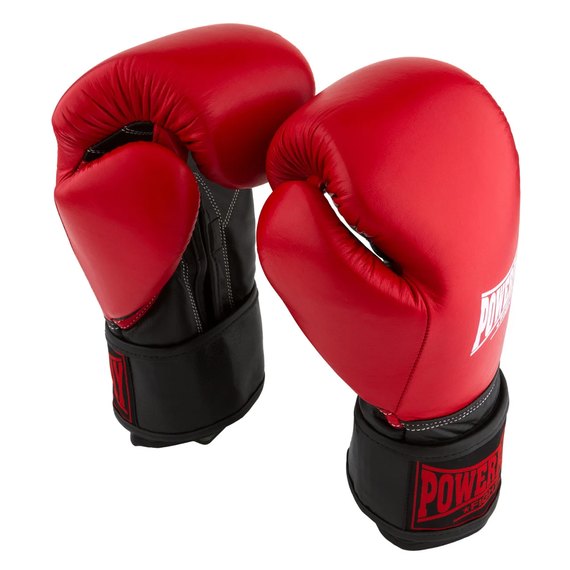 Боксерские перчатки PowerPlay 3015 Красные [натуральная кожа] 16 ун (PP_3015_16oz_Red), Вес: 16 унций, изображение 5