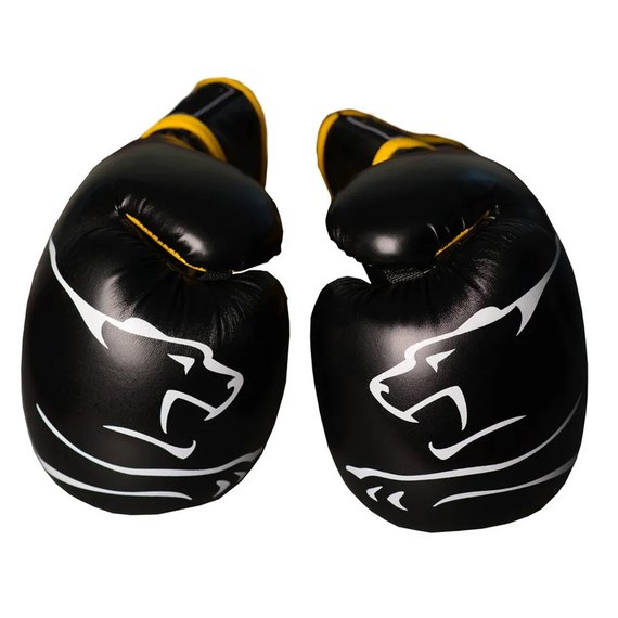 Боксерські рукавички PowerPlay 3018 Чорно-жовті 12 ун (PP_3018_12oz_Black / Yellow), Вага: 12 унцій, Колір: Чорний/Жовтий, зображення 6