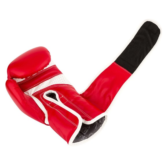 Боксерські рукавички PowerPlay 3019 Червоні 12 ун (PP_3019_12oz_Red), Вага: 12 унцій, зображення 5