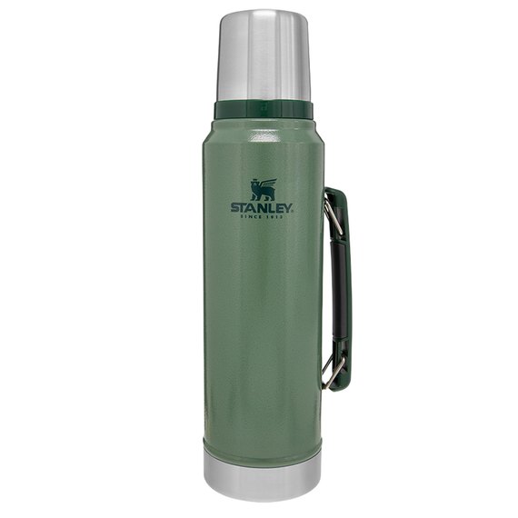 Термос Stanley Legendary Classic Hammertone Green 1 л (6939236347921), зображення 2