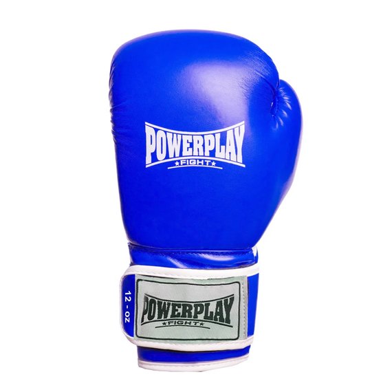 Боксерські рукавички PowerPlay 3019 Сині 16 ун (PP_3019_16oz_Blue), Вага: 16 унцій, зображення 5