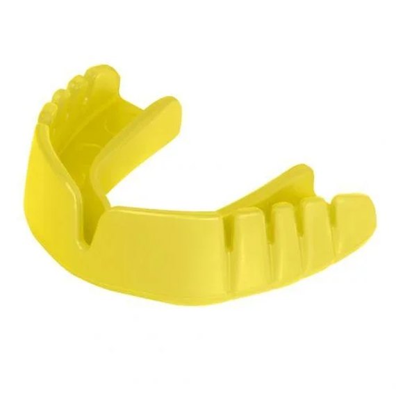 Капа для боксу OPRO Junior Snap-Fit Lemon Yellow Flavoured (art.002143007), Колір: Жовтий