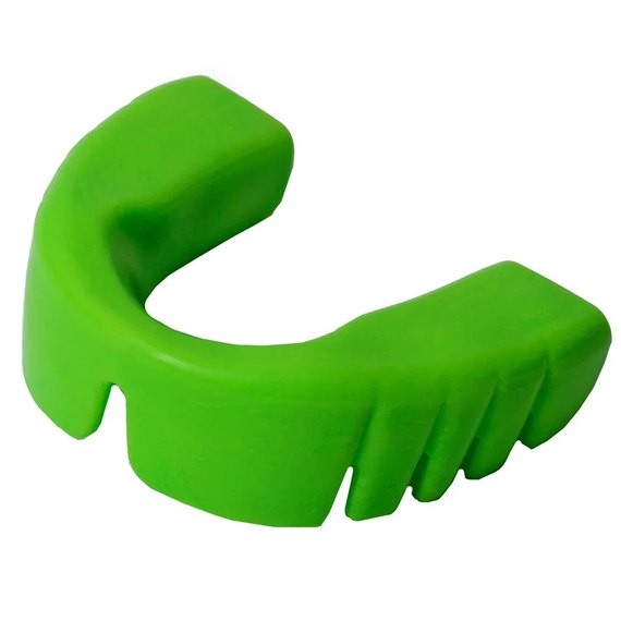 Капа для бокса OPRO Junior Snap-Fit Neon Green (art.002143003), Цвет: Зелёный, изображение 2