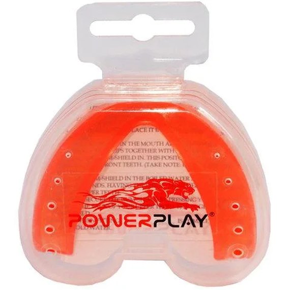 Капа для боксу PowerPlay 3305 SR (вік 11+) Помаранчева (PP_3305_SR_Orange), зображення 4