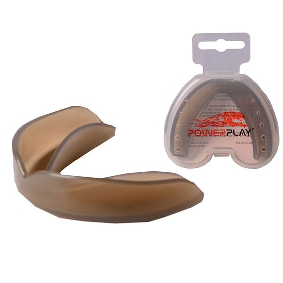 Капа для бокса PowerPlay 3305 SR (возраст 11+) Серая (PP_3305_SR_Smoke), изображение 3