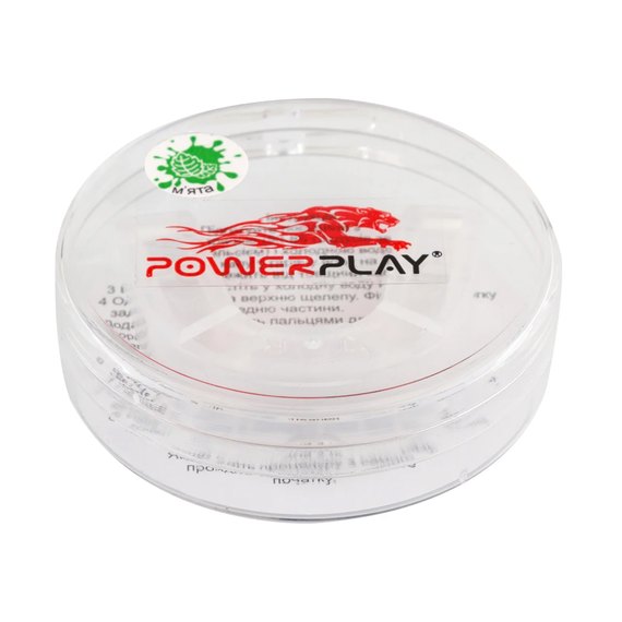 Капа для бокса PowerPlay 3306 JR (возраст до 10) Прозрачная/Mint (PP_3306_JR_Trans_MINT), изображение 5